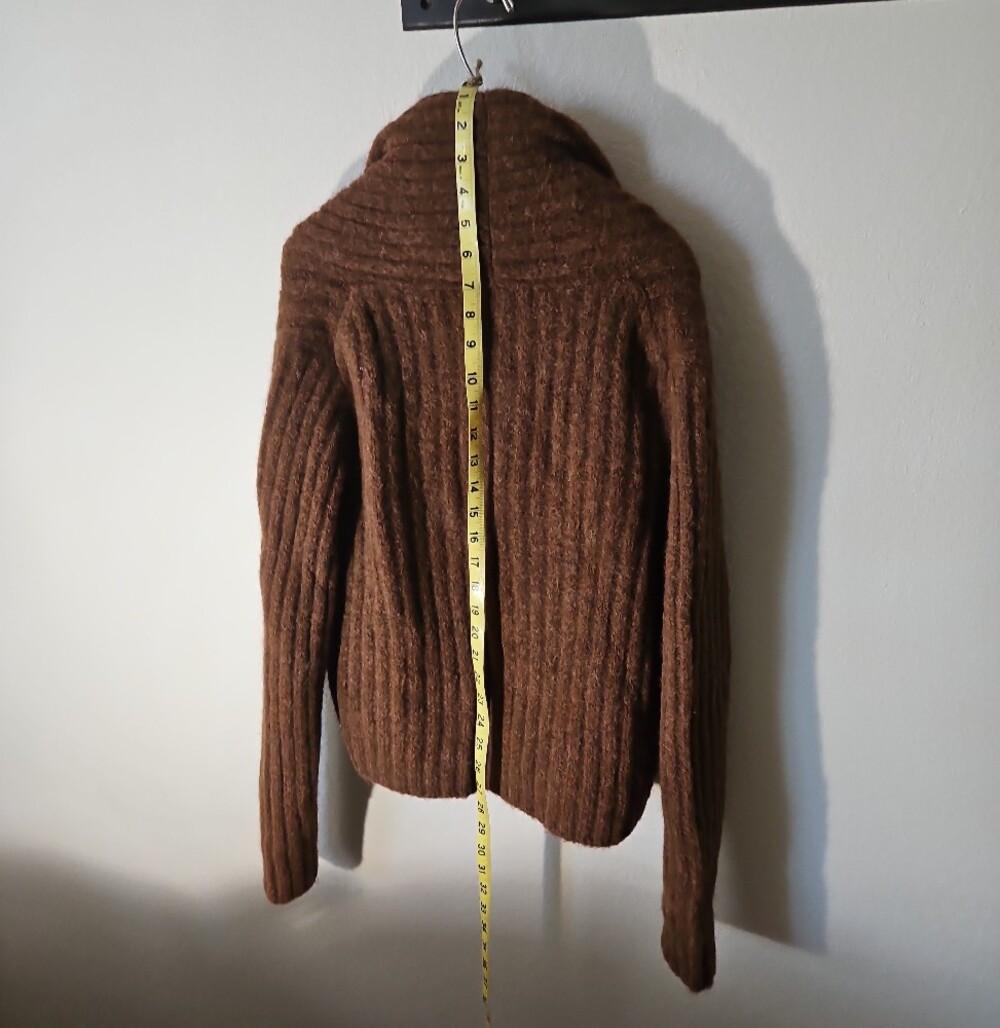 Banana Republic Women’s Brown Shawl Collar Cardigan Sweater - Picture 6 of 6
